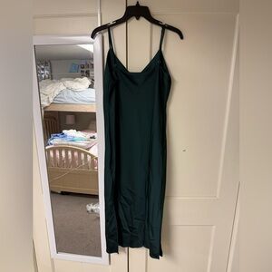 Gianni Bini Teal V-Neck Dress
